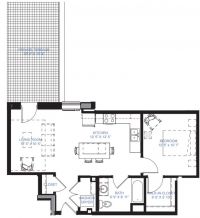 One Bedroom A-10B