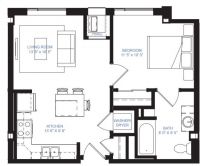 One Bedroom A-2C